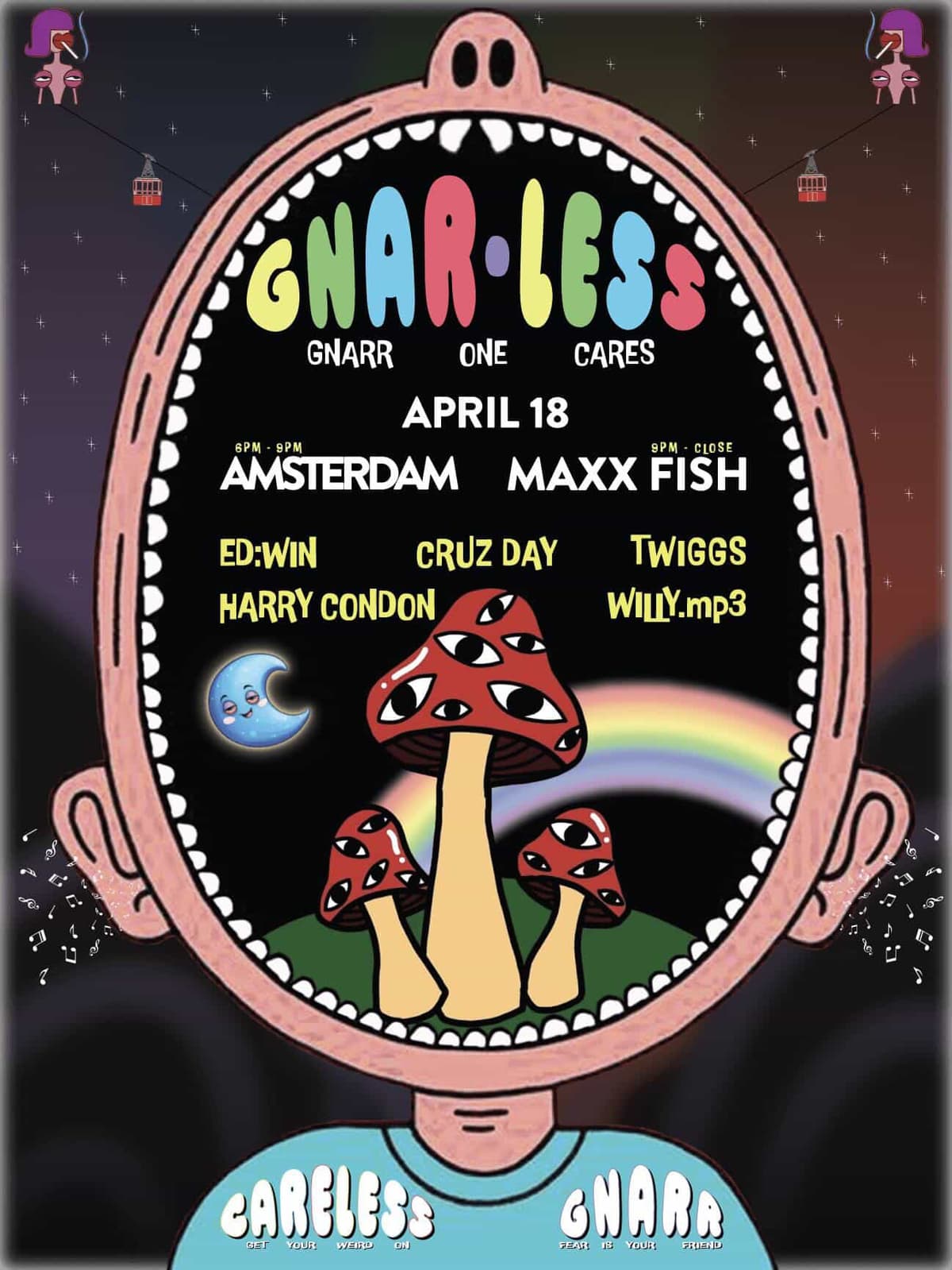 GNAR-LESS — April 18